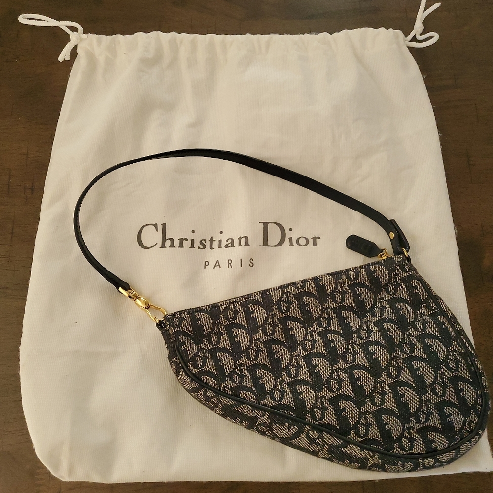 Christian Dior Mini Saddle Pouchette